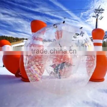 PVC Custom Inflatable Zorb Ball Human bowling ball China Supplier