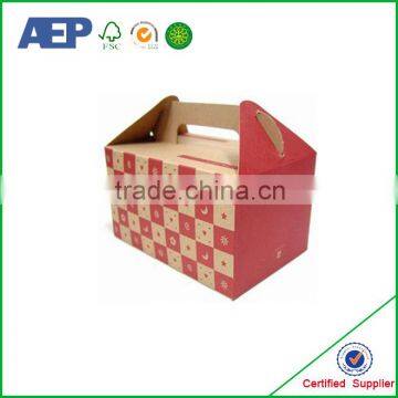 Glossy lamination high quality costom box packaging design for cake