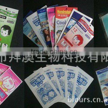 disposable heating pad fever cooling gel patch