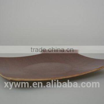 Alniphyllum Fortunei Tea Wooden Serving Tray and Plate photo-5