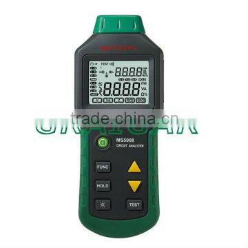 MS5908 TRMS voltage GFCI RCD Tester Circuit Analyzer