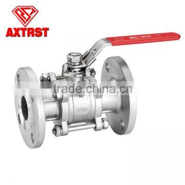 API Stainless Steel 3pc floating flange ball valve