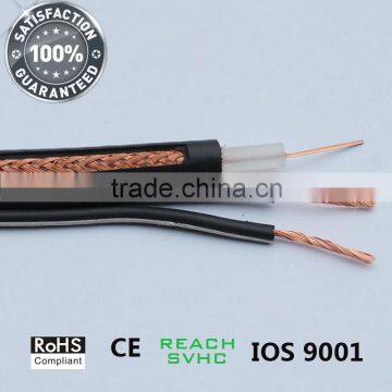 1.02mm copper solid conductor rg 59 RG59 2C Coaxial cable