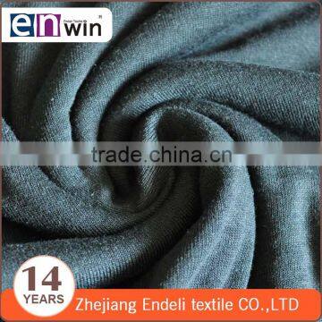 30s T Black Men's Sportswear Garment Fabric Price per Yard Underwear Fabric for Wholesale