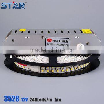 SMD 3528 240 led/m strip non-waterproof 19.2W/M 3528 led strip light