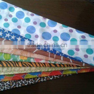 multicolor crepe paper for gift wrapping