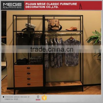 High Quality Wooden Clothes Store Display Cabinets