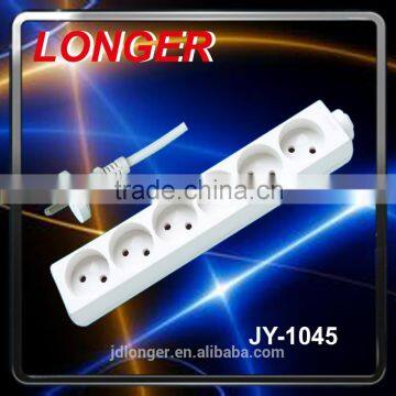 High quality HOLLAND 6 way extension socket power strip