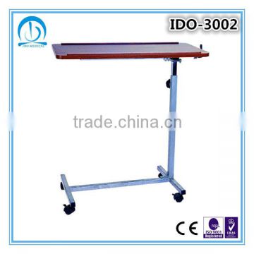 Height adjustment hospital Overbed Table For Hospital Bed