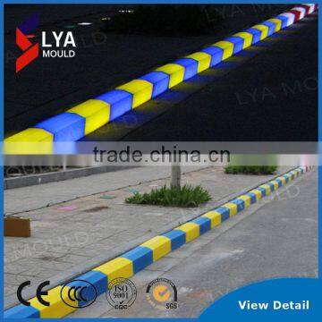 High Quality Granite Solar Kerb LED Warning Light Stone For Roadside LED Plastic PE Pavement Stone Sizes
