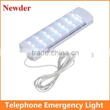 21LED Emergency Light Use AAA Dry Battery and Telephone Line