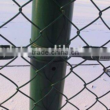 pvc coated tennis fence;chain link fence