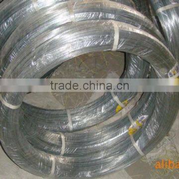 2.4x3.0mm High Tensile Galvanized Oval Fence Wire