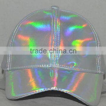 Guangzhou hat factory professional customized 100% polyester fiber reflective cap