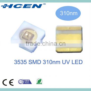 High power 3535 SMD 1W germicidal uv led 310nm uv led for medical equipment