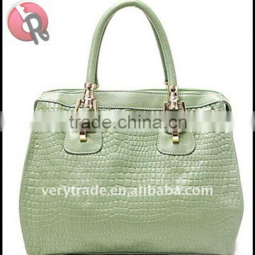 genuine leather lady's handbag