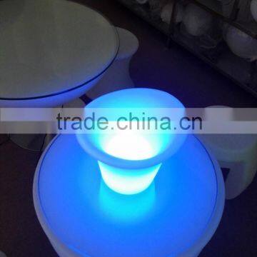 Double Wall Stainless Steel Ice Cube Bucket Replacement is Led Ice Bucket Cooler photo-5