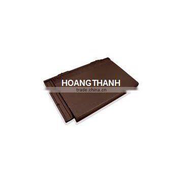Concrete Roof Tile Wave Flat Chocolate M11