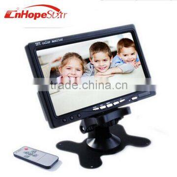 15ms Response Time and 250cd/m2 Brightness 7 inch TFT LCD Monitor