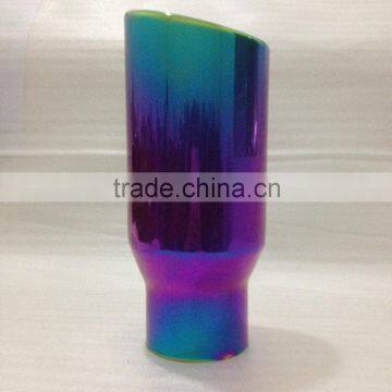 Full-color coated exhaust tip/exhaust end pipes/muffler pipe