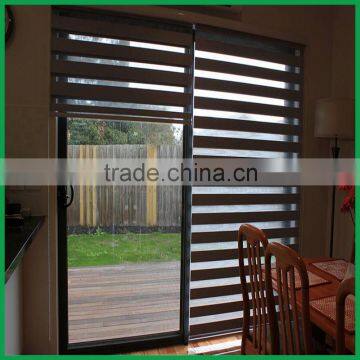 Best Quality Price Wholesale Double Fabric Zebra Roller Blinds photo-2