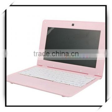 Android 4.0 VIA8850 1.5GHZ 1GB RAM Wholesale Chinese Notebook Laptop Pink