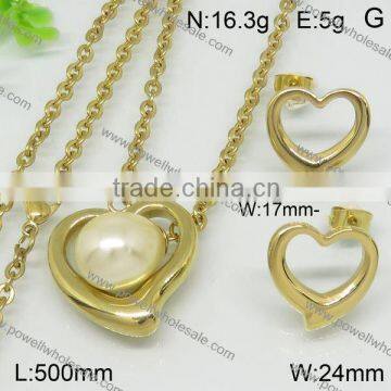 Fashion Wholesale Latest long chain jewelry set bridal jewelry sets