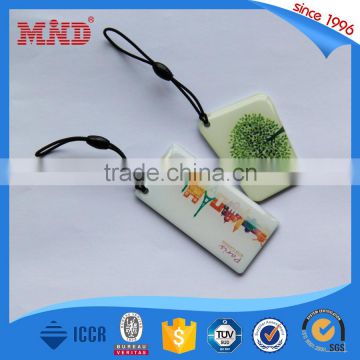 MDE142 NFC epoxy surface ring tag/RFID crystal tag