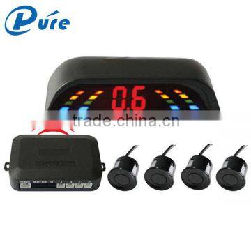 Sensitivity adjustable parking sensor with 12 months warranty four sensors car parking system ultrasonic sensor