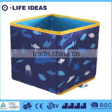 Customized foldable non-woven storage box