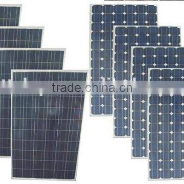 poly & mono solar panel 50w 60w 70w 80w 85w 90w 100w