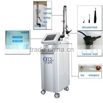 beijing co2 fractional laser for skin peeling resurfacing scar removal pigment diminish