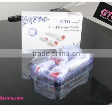 Alibaba manufacturer direct wholesale micro needle system 4in1 dermaroller