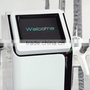 Skin lifting and body slimming equipment ultrasonic cavitation vacuum bipolar RF cellulite removal