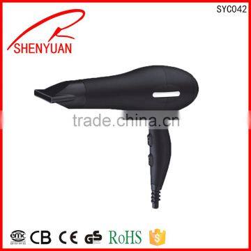 high-power Professional long-life AC Hair Dryer & accessories with cool shot button ionic function for salon