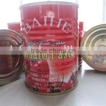 China organic tomato paste