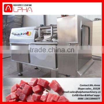 High quality meat cube cutting machine/meat cubing machine/meat dicing machine