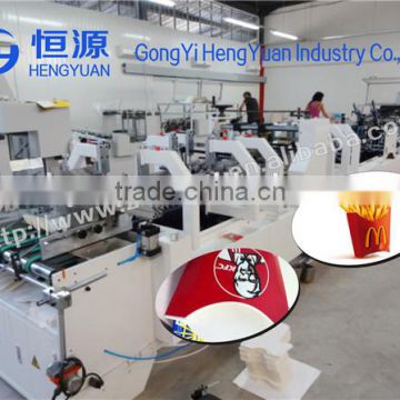 Two-fold type paper board carton folder gluer machine price