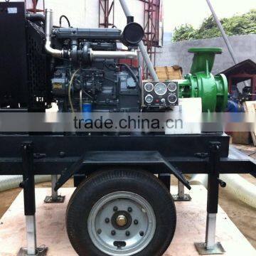 Water Cooling Diesel Trailer Pump