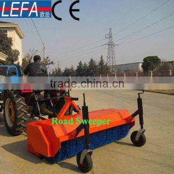 Tractor Hitch Nylon Brush runway vacuum sweeper