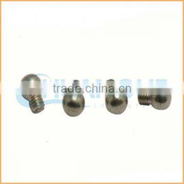 alibaba high quality brass polished ball head screw