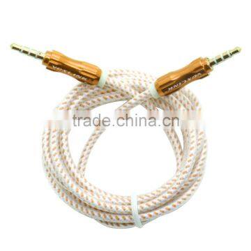 VOXLINK 1m/2m/3m/5m/8m/10m 3.5mm to 3.5mm Aluminium Jack Aux Stereo Audio Cable Male to Male Extension Cable photo-6