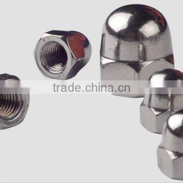 STAINLESS STEEL DIN1587 HEX DOMED CAP NUTS