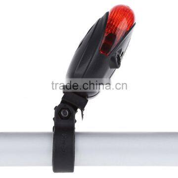 Outdoor Cycling Safety Warning Tail Light Bicycle Rear Bike Seatpost 5 LED 2 Laser Lamp Riding Accessories photo-4