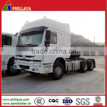 High Configuration Sino Howo 6X4 420Hp Tractor Truck / Prime Mover A7 Cabin photo-4