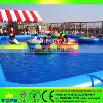 Large Giant Square Plastic Indoor Outdoor Inflatable Pool photo-4