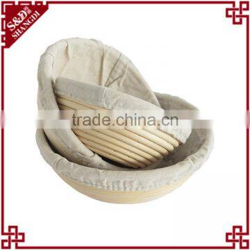 Handmade Cheap Price Round Small Bread Proofing Banneton Basket photo-2