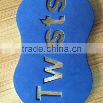 Customized Logo EVA Top Layer Hair Twist Sponge For Black People photo-2