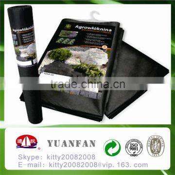 Agriculture UV Treated 100% pp Spunbond Agriculture Black Plastic Film photo-2