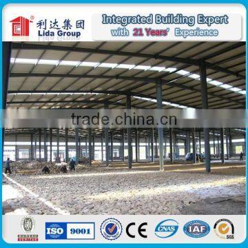Light Steel Construction Prefabricated Workshop Large Span Steel Structure Warehouse photo-4